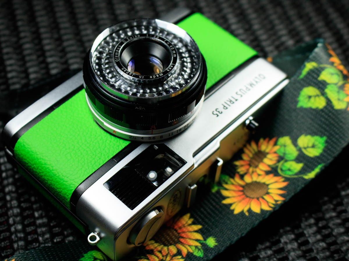 Linda Câmera Olympus Trip 35 – Revisada