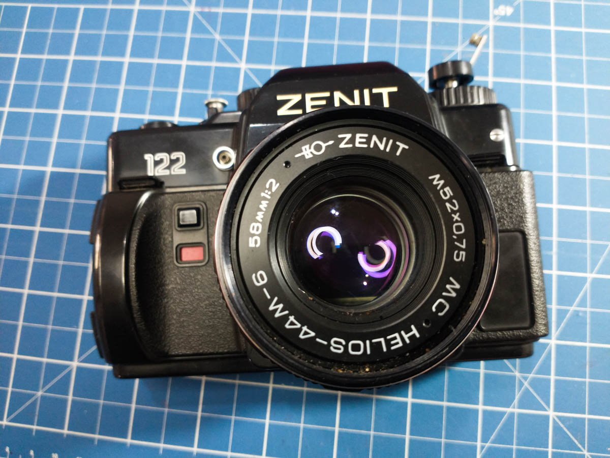 📷 Câmera Zenit 122 - Revisada